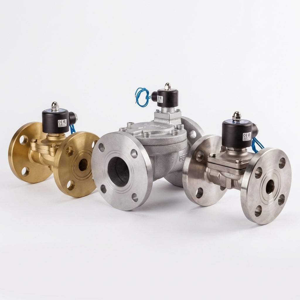 UNID Flanged Solenoid Valves 1-4": Choosing the Right Valve for Pressure, Flow, and Zero-Differential Applications