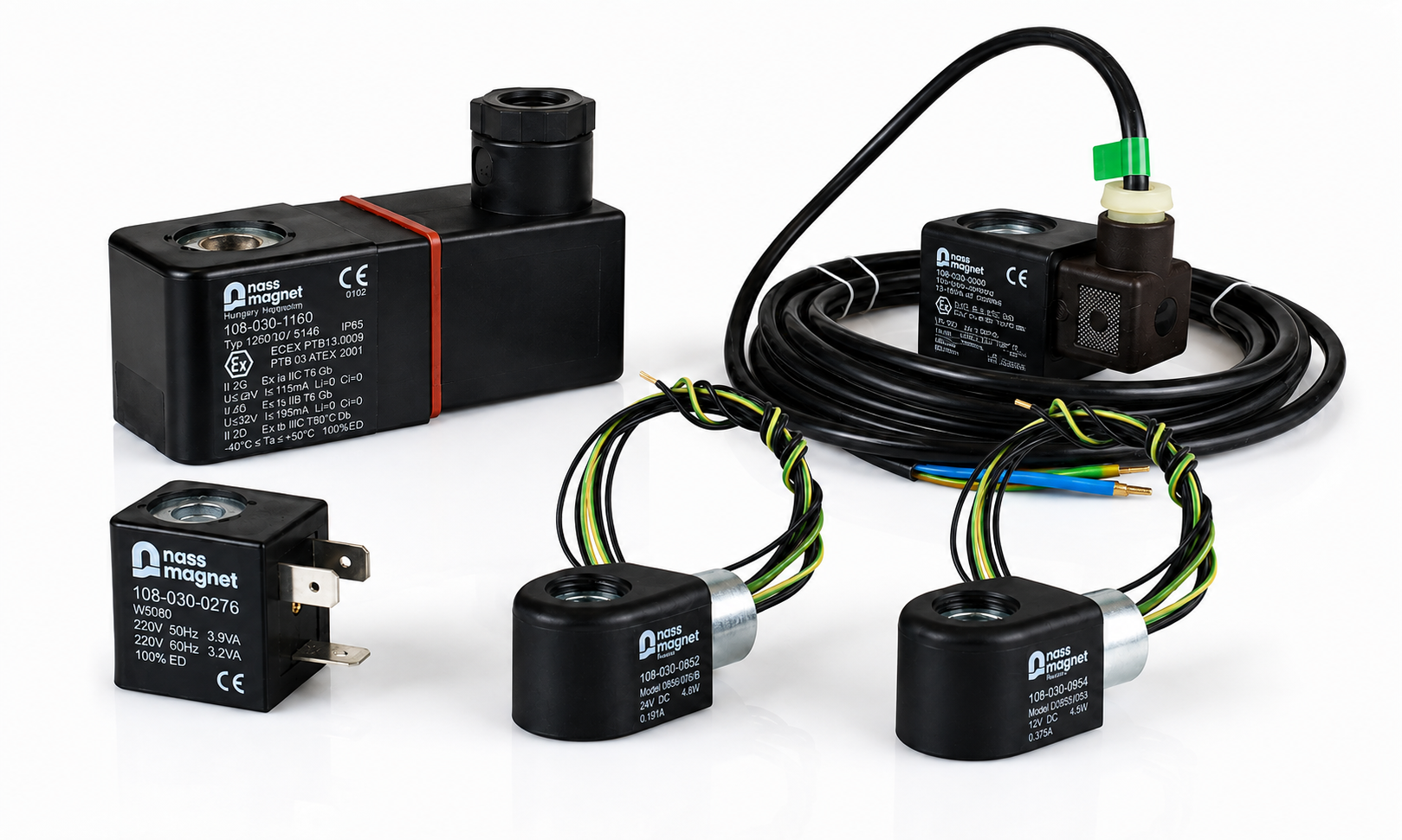 NASS Magnet Solenoid Coils: One Coil Platform, Many Electric & Pneumatic Valve Applications