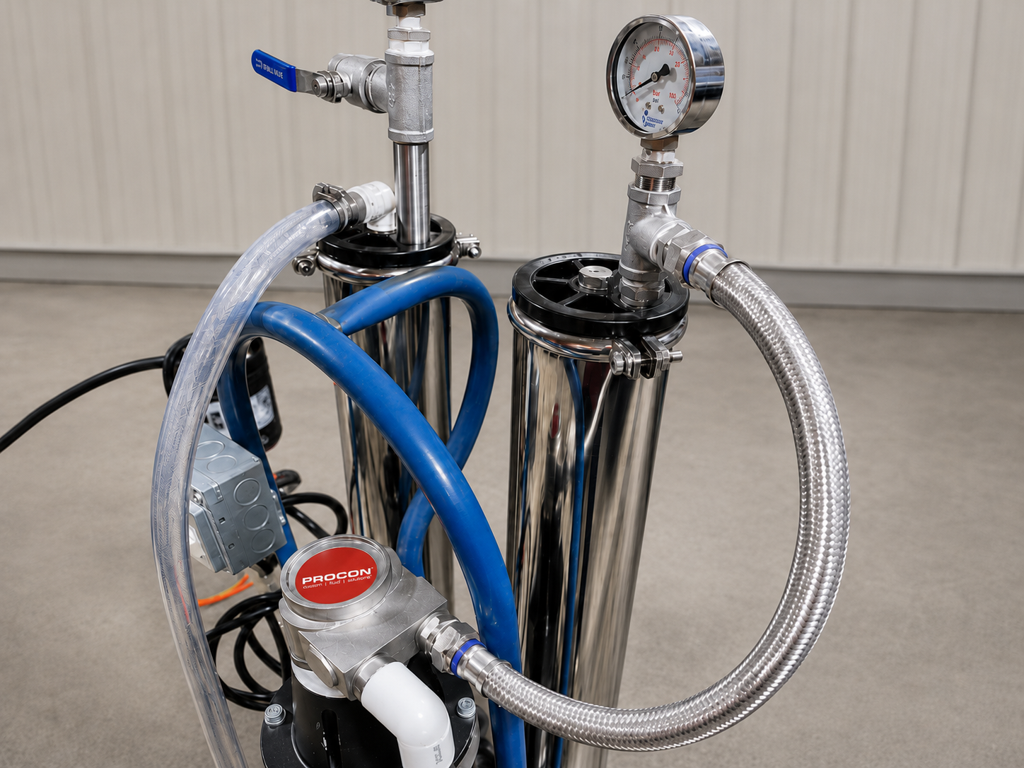Solenoid Valves and Stainless Steel Pumps for Water, Desalination, Dairy, and Filtration Systems
