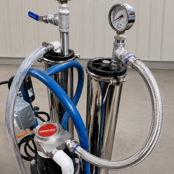 Solenoid Valves and Stainless Steel Pumps for Water, Desalination, Dairy, and Filtration Systems