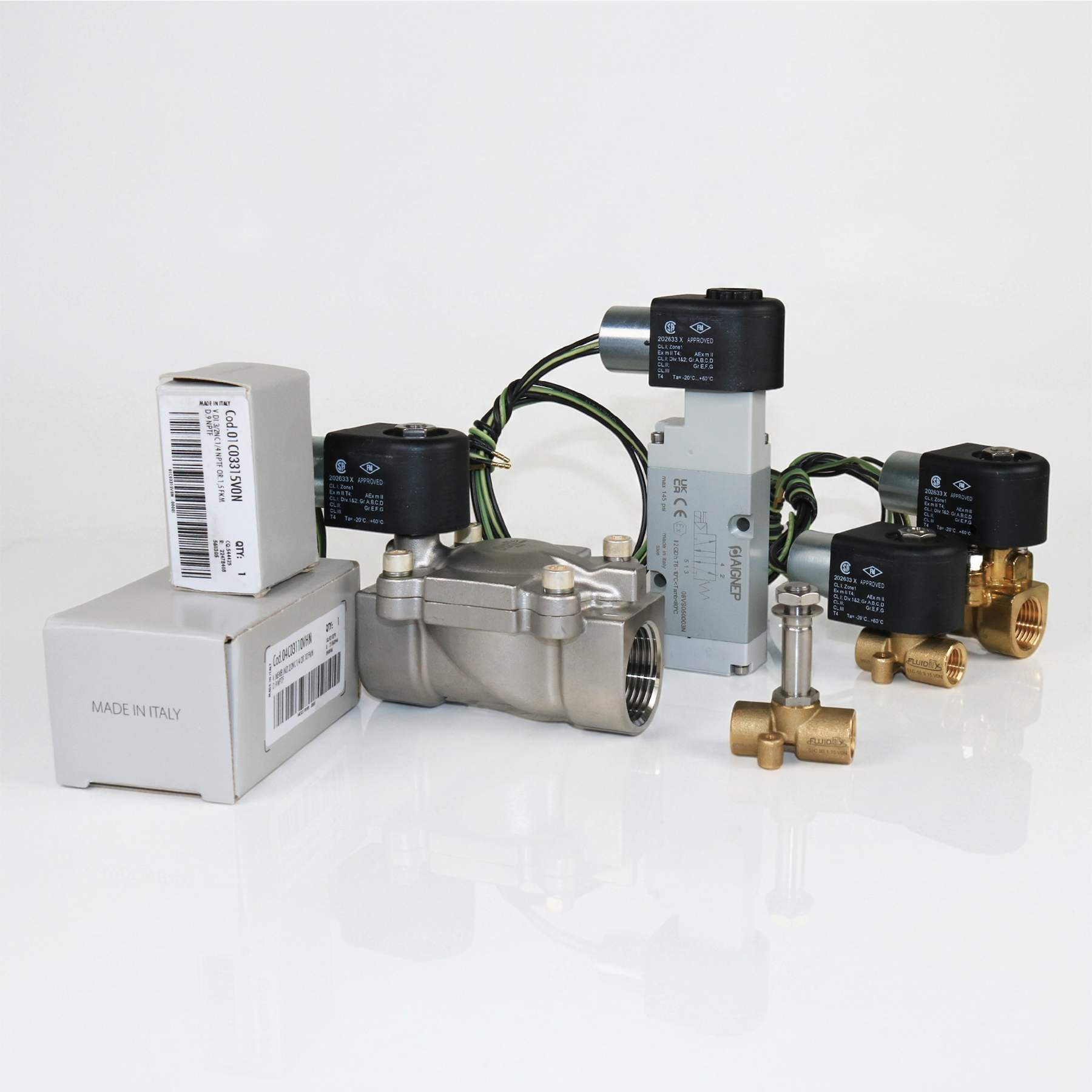 Aignep Explosion-Proof Valves for Hazardous Locations
