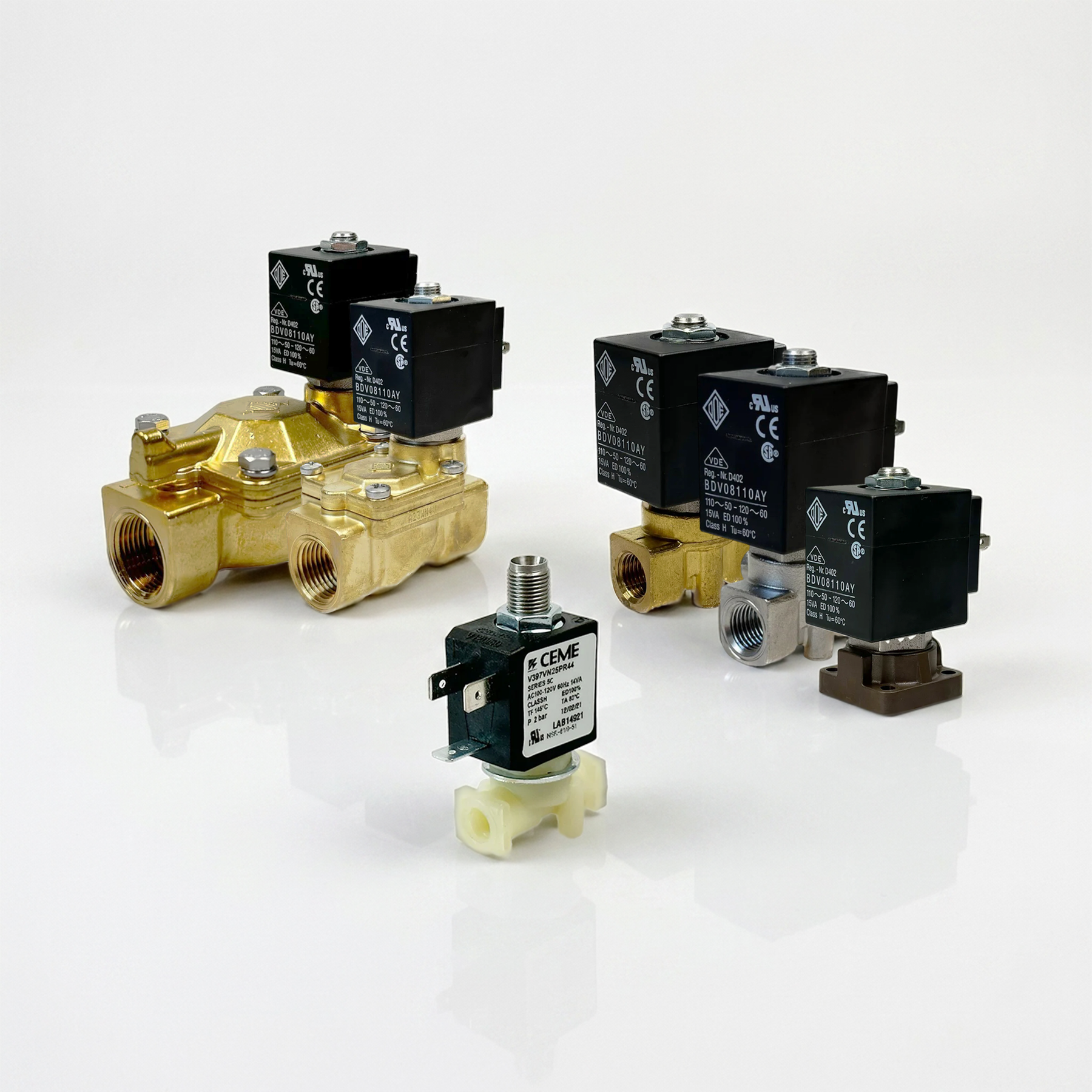NSF-Certified Solenoid Valves from ODE and CEME