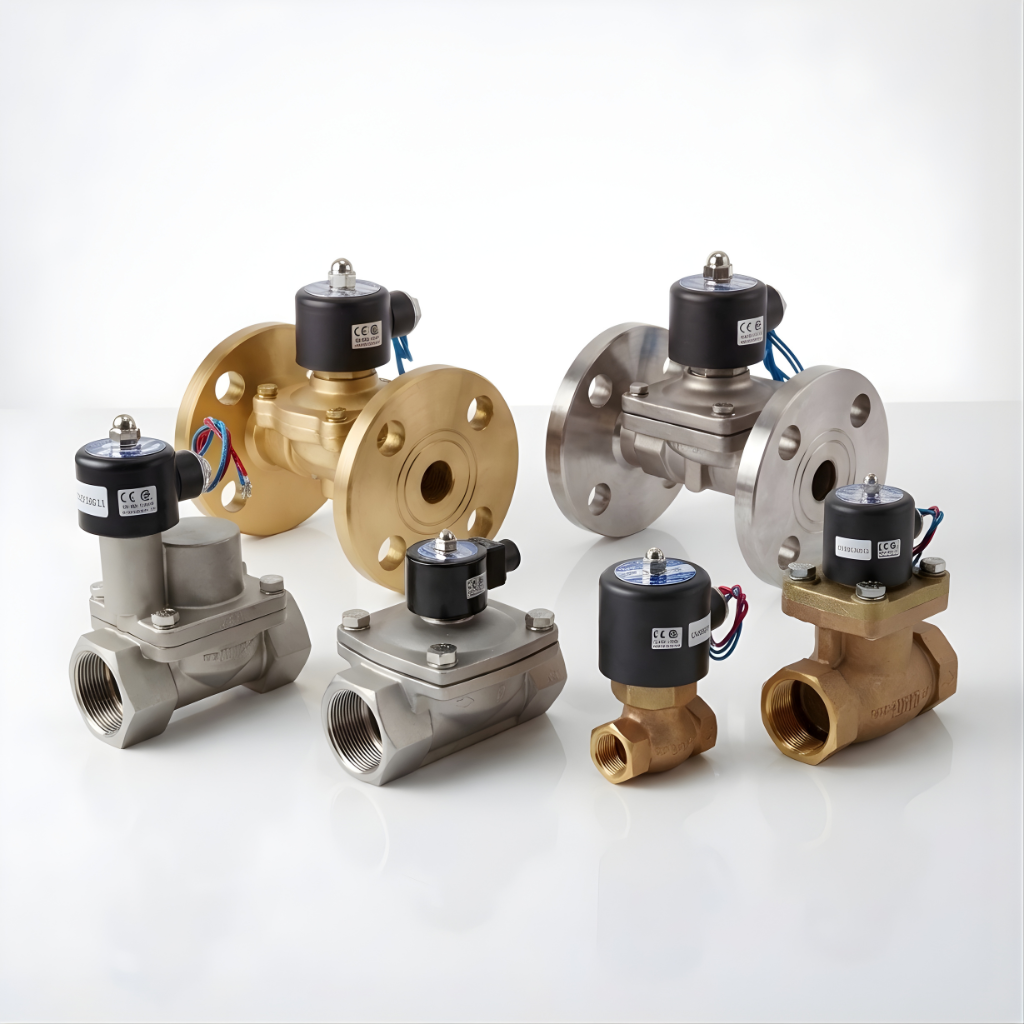 UNID Solenoid Valves in Stainless Steel, Cast Bronze, and Brass 