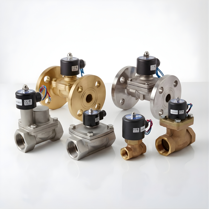 UNID Solenoid Valves in Stainless Steel, Cast Bronze, and Brass 