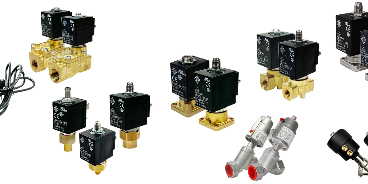 ODE Solenoid Valves for Screw Air, Refrigeration, and Hydraulic Compre ...