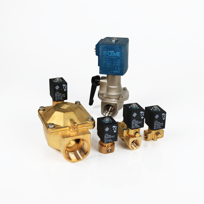 ODE & CEME Manual Override Solenoid Valves