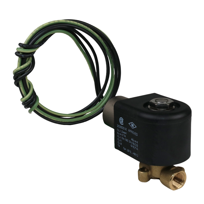 AIGNEP 01C02115V0N Explosion-Proof Solenoid Valve – ATEX 1/8" NPT 2/2 WAY Normally Closed (N.C) HAZLOC Class 1 - Division 1