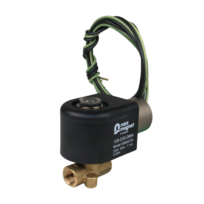 AIGNEP 01C02115V0N Explosion-Proof Solenoid Valve – ATEX 1/8" NPT 2/2 WAY Normally Closed (N.C) HAZLOC Class 1 - Division 1