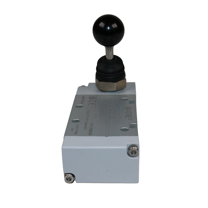 AIGNEP 01VL150003N 90˚ Bistable Spring Return Lever Valve 1/4" 5/2 WAY
