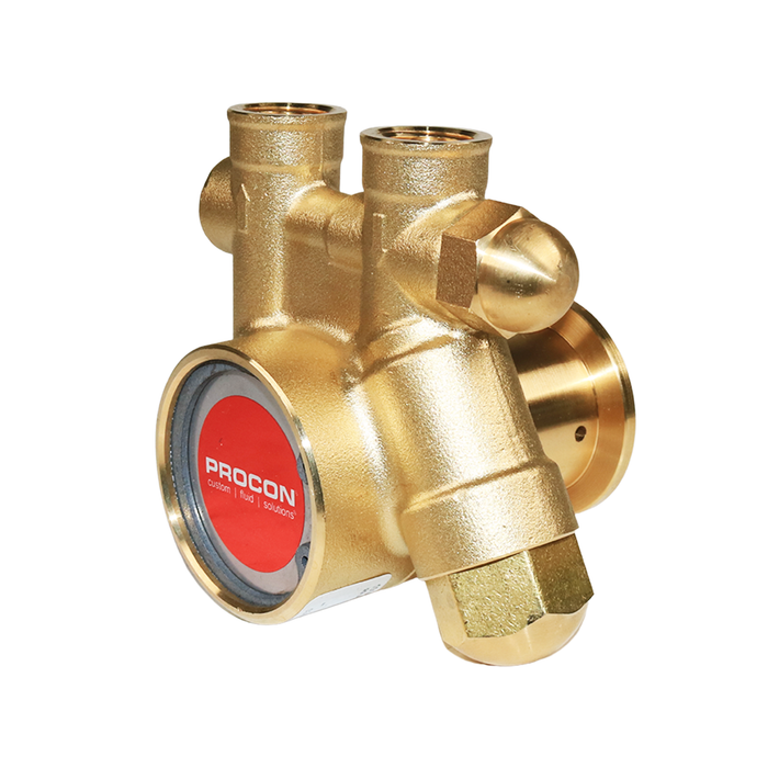 PROCON 101A015F11BC - 3/8" NPT Brass Rotary Vane Pump Series 1