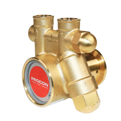 PROCON 101A100F11AA - 3/8" NPT Brass Rotary Vane Pump Series 1