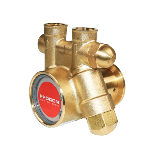 PROCON 101A100R11BB - 3/8" NPT Brass Rotary Vane Pump Series 1