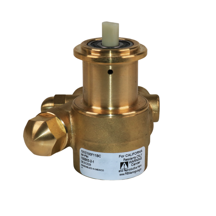 PROCON 101C100F11BC - 3/8" NPT Brass Rotary Vane Pump Series 1