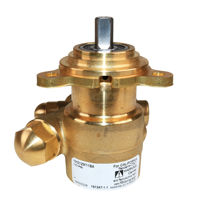 PROCON 101E125F11BA - 3/8" NPT Brass Rotary Vane Pump Series 1