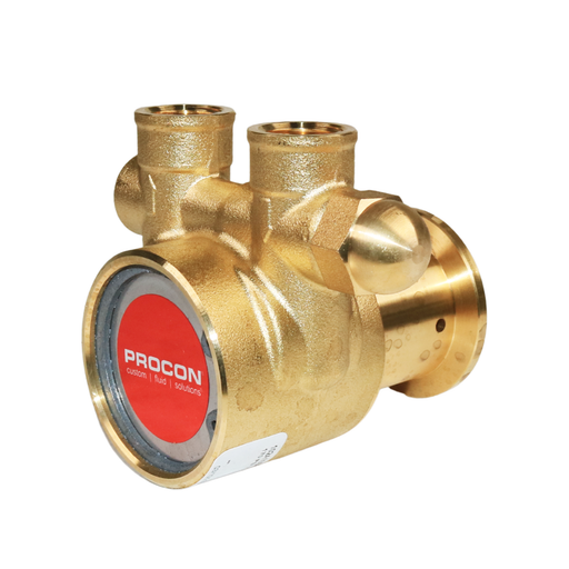 PROCON 102A100F11PA - 3/8" NPT  Brass Rotary Vane Pump Series 2