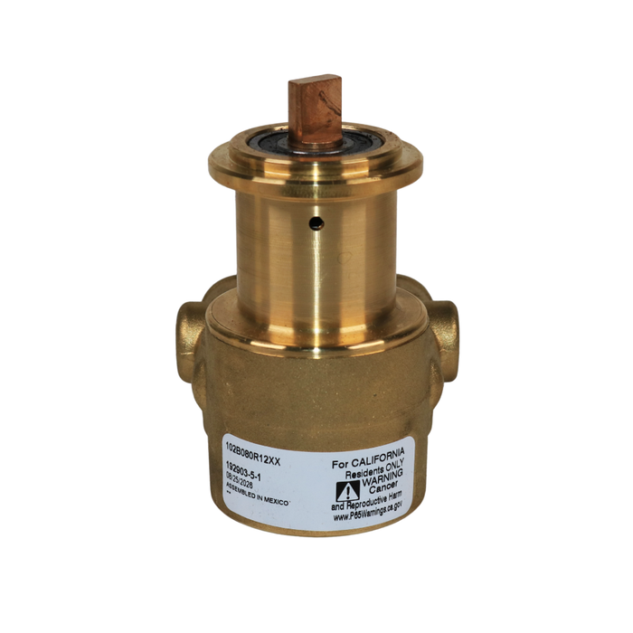 PROCON 102B080R12XX - 3/8" NPT Brass Rotary Vane Pump Series 2