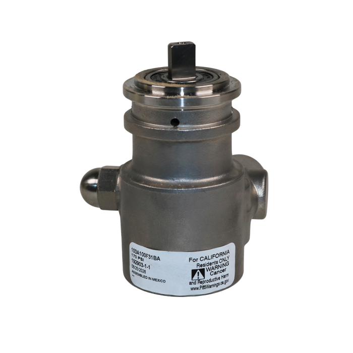 PROCON 103A100F31BA - 3/8" NPT Stainless Steel Rotary Vane Pump Series 3