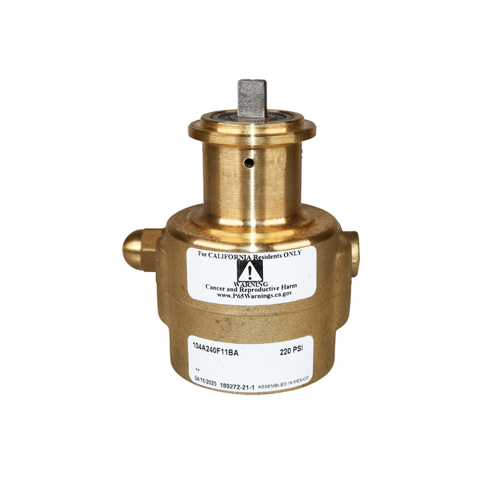 PROCON 104A240F11BA - 1/2" NPT Brass Rotary Vane Pump