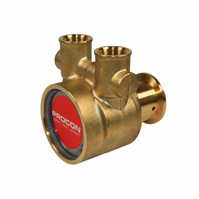 PROCON 104B115F11XX - 1/2" NPT Brass Rotary Vane Pump Series 4