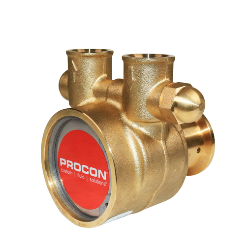 PROCON 104B240F11BA - 1/2" NPT Brass Rotary Vane Pump Series 4