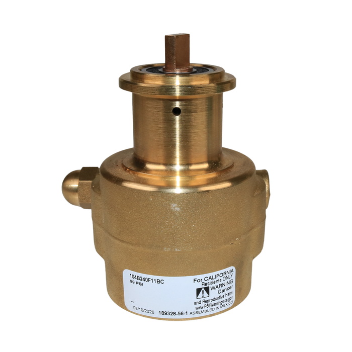 PROCON 104B240F11BC - 1/2" NPT Brass Rotary Vane Pump Series 4
