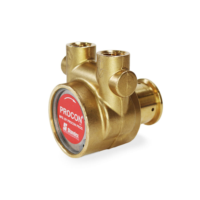 PROCON | Series 4 -104B330F11XX - 1/2" NPT Brass Rotary Vane Pump