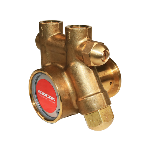 PROCON 10AA125F116B - 3/8" G Brass Rotary Vane Pump Series 1