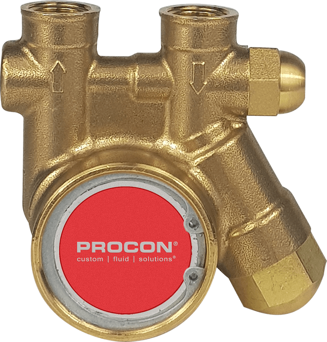 Pompe à palettes rotatives en laiton PROCON 10AS125F12GC - 3/8" G Série 1