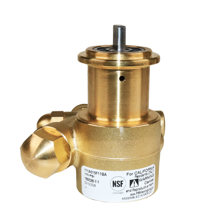 PROCON 111A015F11BA - 3/8" NPT Brass Rotary Vane Pump Series 1