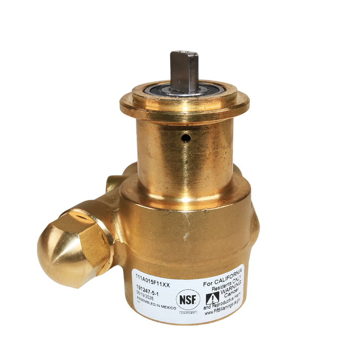 PROCON 111A015F11XX - 3/8" NPT Brass Rotary Vane Pump Series 1