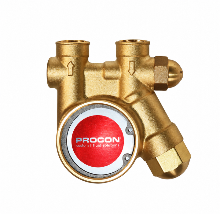 PROCON 111A100F11CA - 3/8" NPT Brass Rotary Vane Pump Series 1
