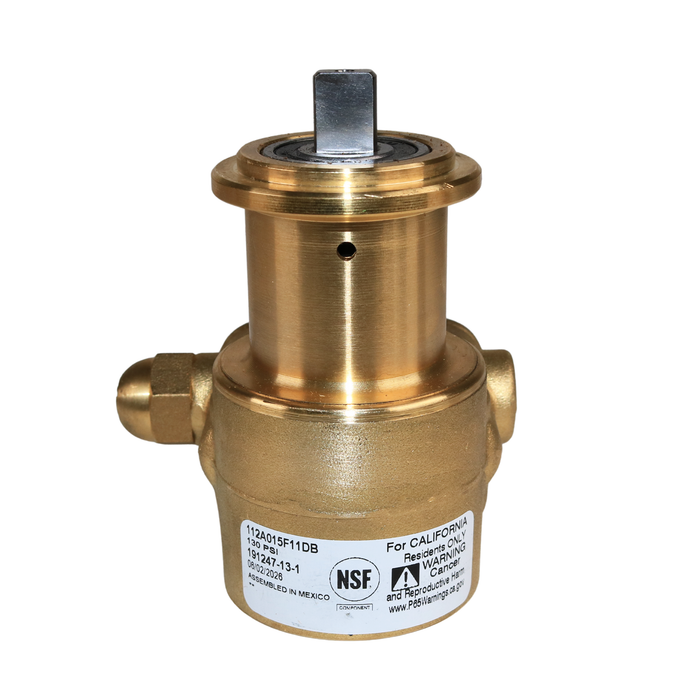 PROCON 112A015F11DB - 3/8" NPT  Brass Rotary Vane Pump Series 2