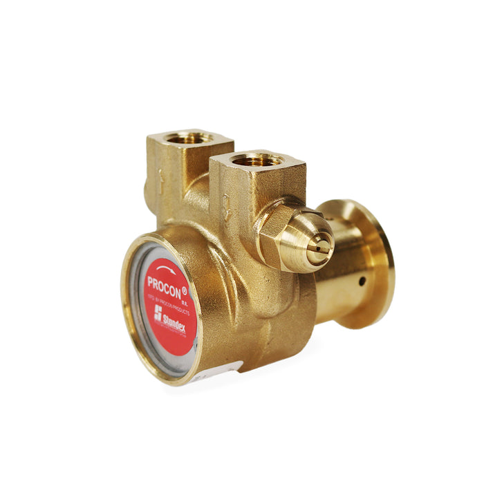 PROCON | Series 2-112A035F11CA - 3/8" NPT Brass Rotary Vane Pump