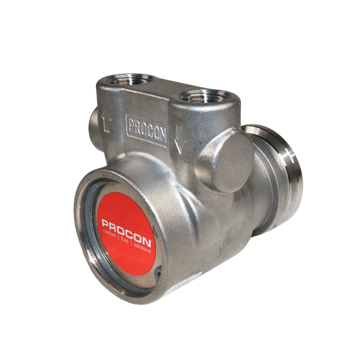 PROCON 113A050F31XX - 3/8" NPT Stainless Steel Rotary Vane Pump Series 3