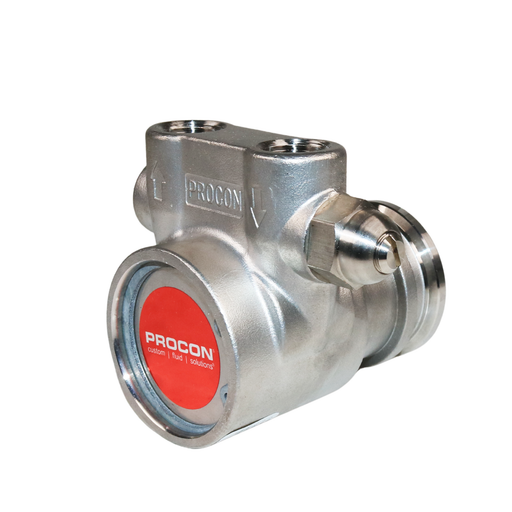 PROCON 113A060F31CA - 3/8" NPT Stainless Steel Rotary Vane Pump Series 3