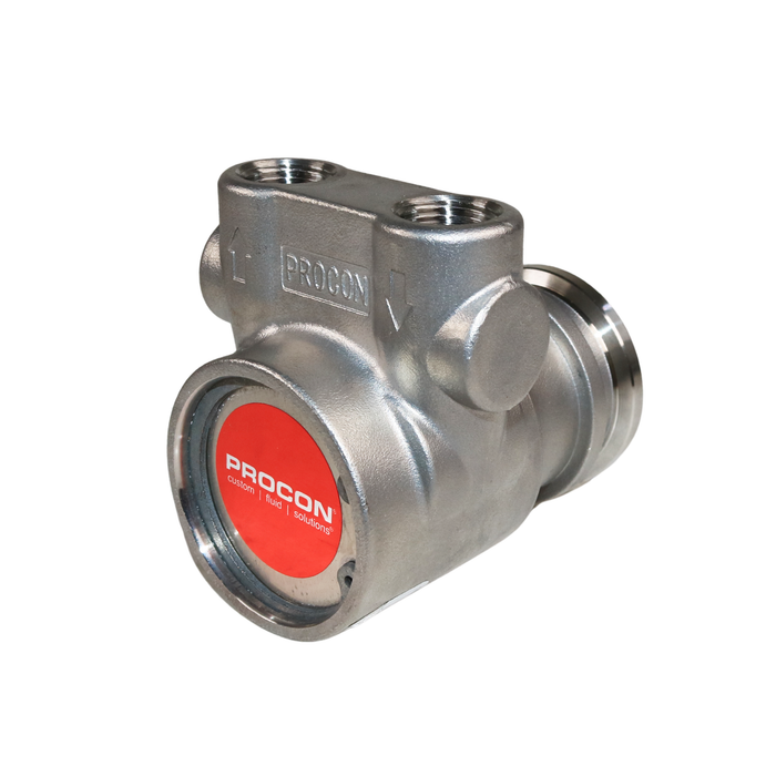 PROCON 113A100F31XX - 3/8" NPT Stainless Steel Rotary Vane Pump Series 3
