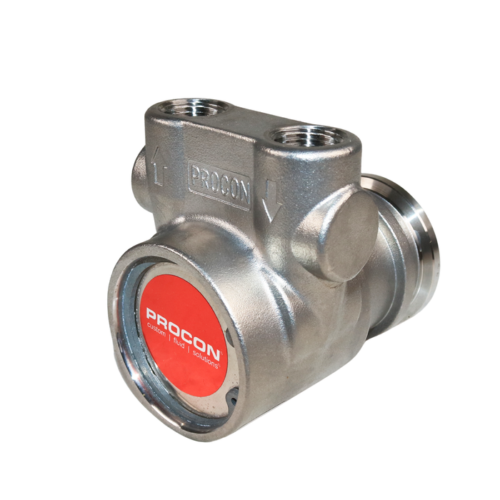 PROCON 113C100F32XX - 3/8" NPT Stainless Steel Rotary Vane Pump Series 3