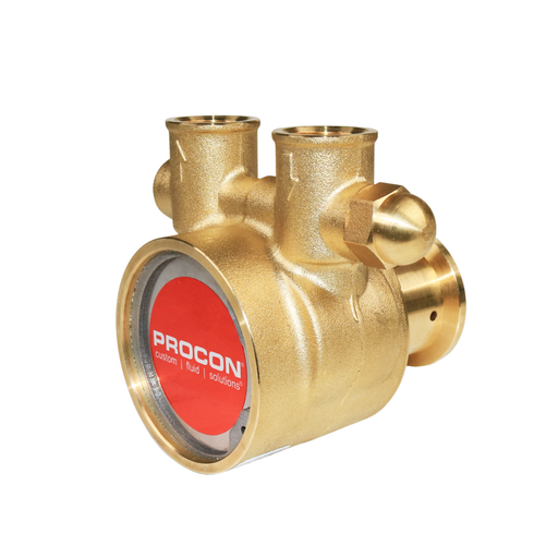 PROCON 114B190F11BA - 1/2" NPT Brass Rotary Vane Pump Series 4