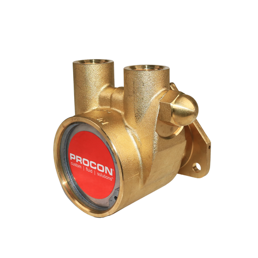 PROCON 114E240F11BA - 1/2" NPT Brass Rotary Vane Pump Series 4