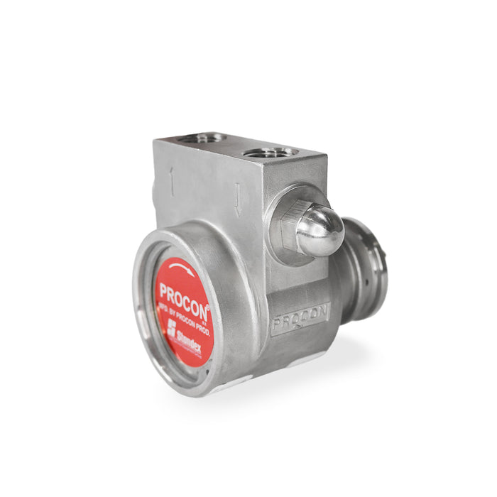 PROCON | Serie 5-115B190F31BA - Bomba de paletas rotativas de acero inoxidable de 1/2" NPT