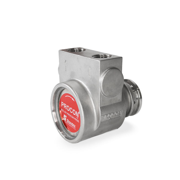 PROCON | Serie 5-115B330F31XX - Bomba de paletas rotativas de acero inoxidable de 1/2" NPT