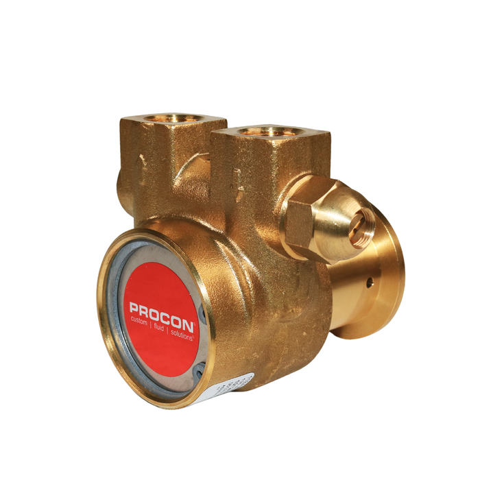 PROCON 11BA060F11DB - 3/8" G Brass Rotary Vane Pump Series 2