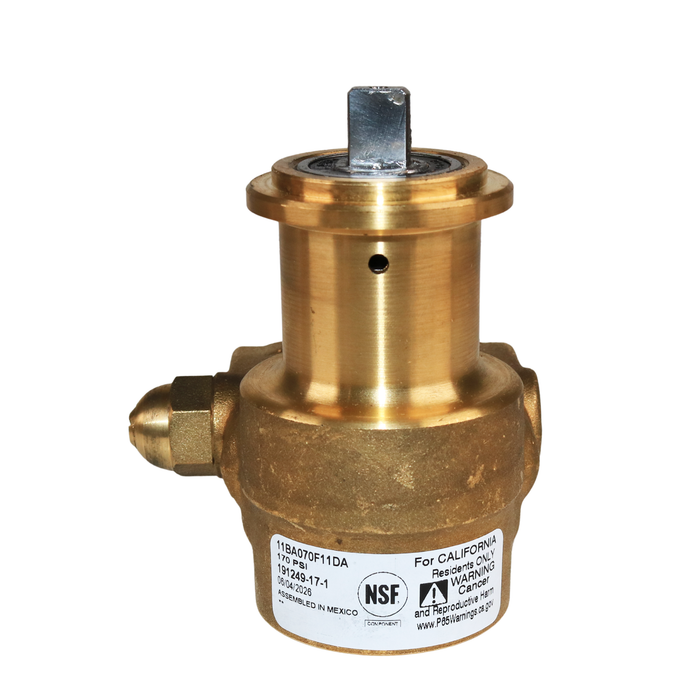 PROCON 11BA070F11DA - 3/8" G Brass Rotary Vane Pump Series 2