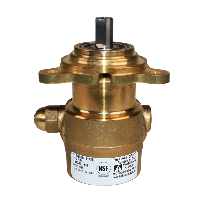 PROCON 11BE060F11CB - 3/8" G Brass Rotary Vane Pump Series 2