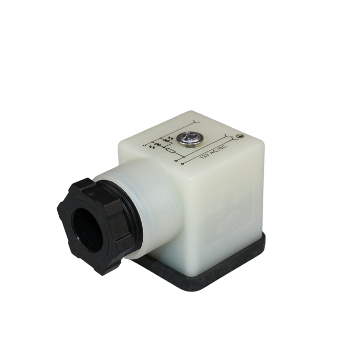 Conector DIN Forma A LED 12 V