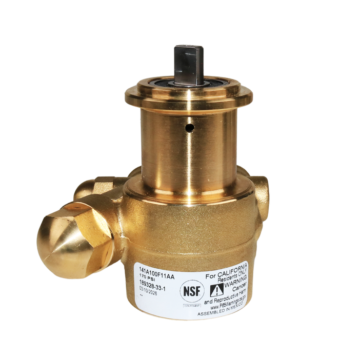 PROCON 141A100F11AA - 3/8" NPT  Low Lead Brass Rotary Vane Pump Series 1