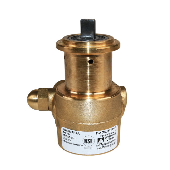 PROCON 142A070F11AA - 3/8" NPT Brass Rotary Vane Pump Series 2