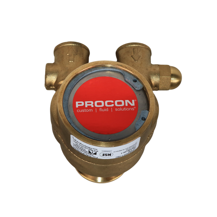 PROCON 144B240F11BC - 1/2" NPT Brass Rotary Vane Pump Series 4