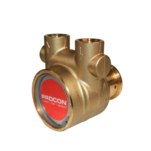 PROCON 144B240F11XX - 1/2" NPT Brass Rotary Vane Pump Series 4