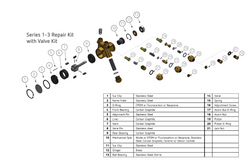 PROCON Series 1 Repair Kit - 1P1A060F11BC